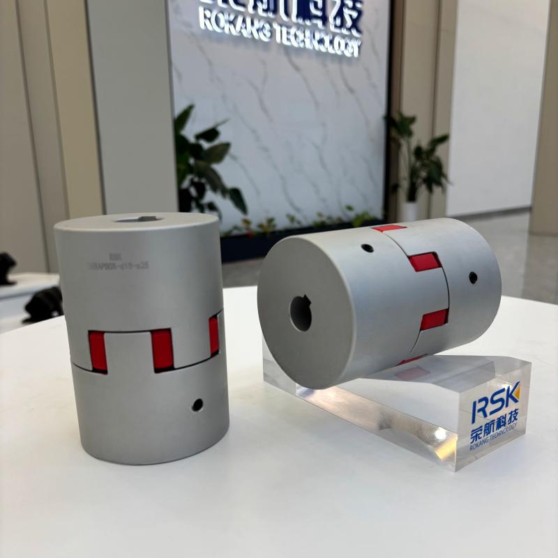 Tipo ajustado do parafuso da inserção da aranha do plutônio do acoplamento do eixo da maxila da liga de alumínio com rasgo de chaveta personalizado para robôs