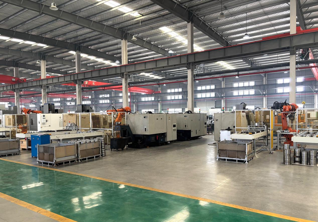 RSK colocou mais linhas robóticas CNC automáticas em operação, alcançando avanços em capacidade e eficiência